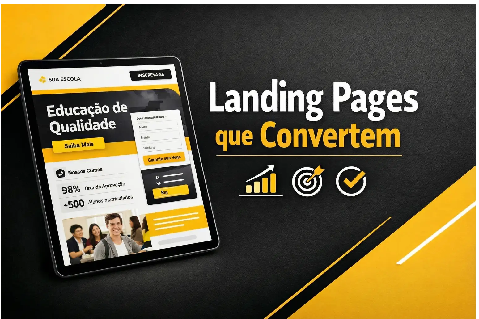Landing Page para escola